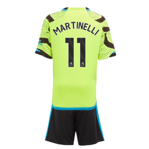 2023-2024 Arsenal Away Mini Kit (Martinelli 11)