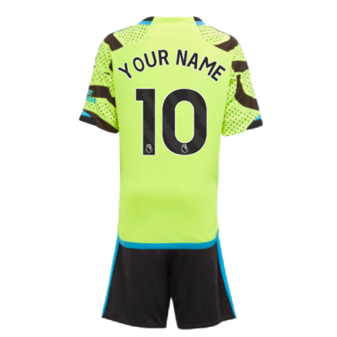 2023-2024 Arsenal Away Mini Kit (Your Name)