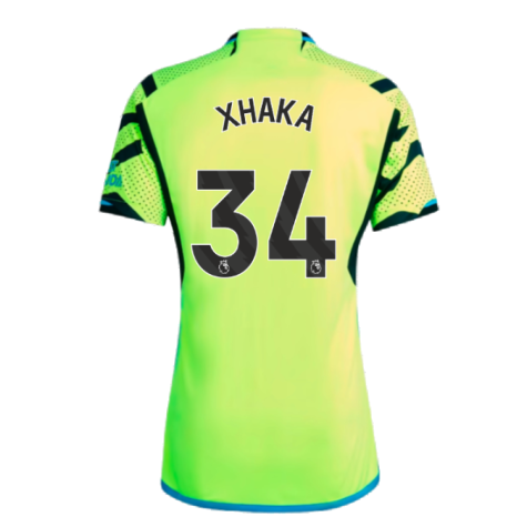 2023-2024 Arsenal Away Shirt (Xhaka 34)