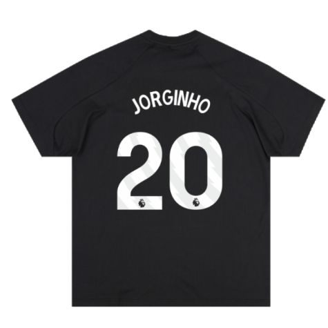 2023-2024 Arsenal D4GMD Tee (Black) (Jorginho 20)