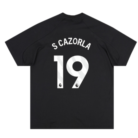 2023-2024 Arsenal D4GMD Tee (Black) (S Cazorla 19)