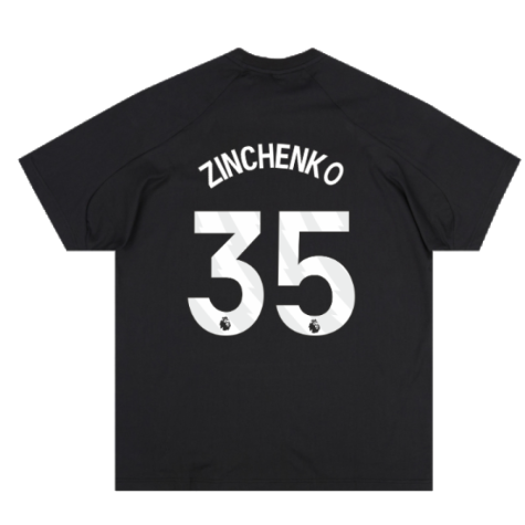 2023-2024 Arsenal D4GMD Tee (Black) (Zinchenko 35)