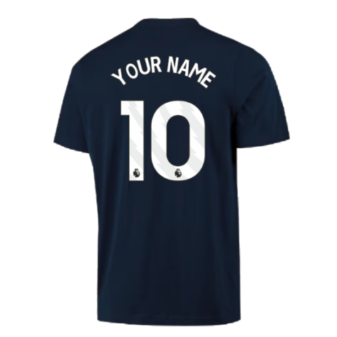 2023-2024 Arsenal DNA Graphic Tee (Navy) (Your Name)