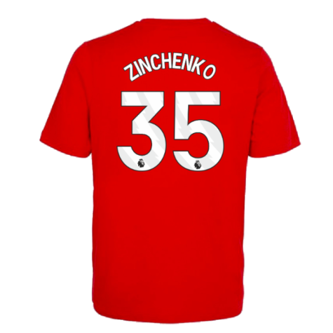 2023-2024 Arsenal DNA Tee (Red) (Zinchenko 35)