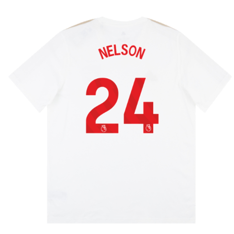 2023-2024 Arsenal DNA Tee (White) (Nelson 24)