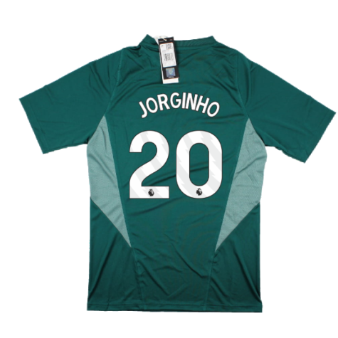 2023-2024 Arsenal EU Training Jersey (Rich Green) (Jorginho 20)