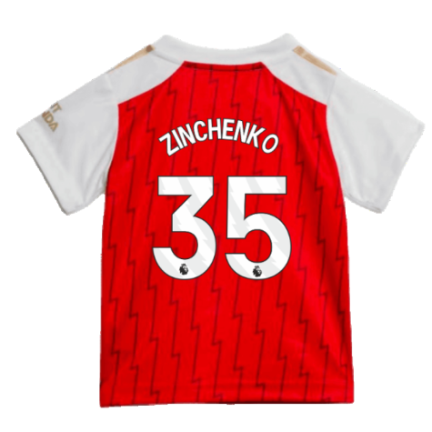 2023-2024 Arsenal Home Baby Kit (Zinchenko 35)