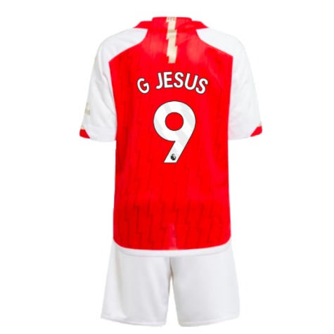 2023-2024 Arsenal Home Mini Kit (G Jesus 9)