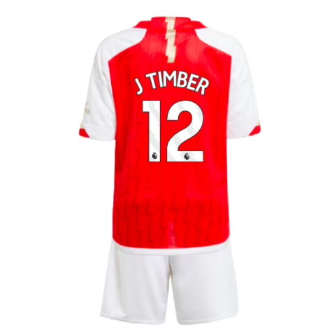 2023-2024 Arsenal Home Mini Kit (J Timber 12)