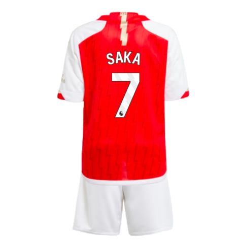 2023-2024 Arsenal Home Mini Kit (Saka 7)