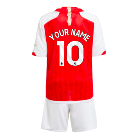 2023-2024 Arsenal Home Mini Kit (Your Name)