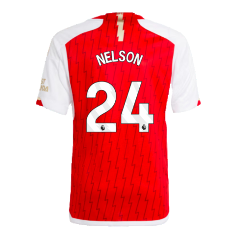 2023-2024 Arsenal Home Shirt (Kids) (Nelson 24)