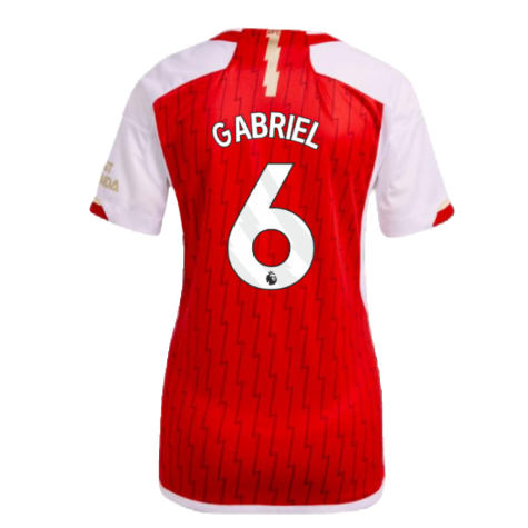 2023-2024 Arsenal Home Shirt (Ladies) (Gabriel 6)