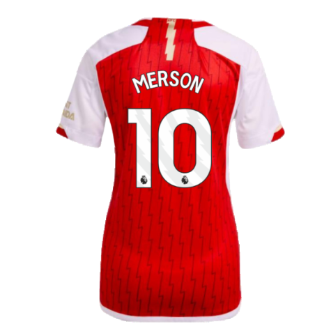 2023-2024 Arsenal Home Shirt (Ladies) (Merson 10)