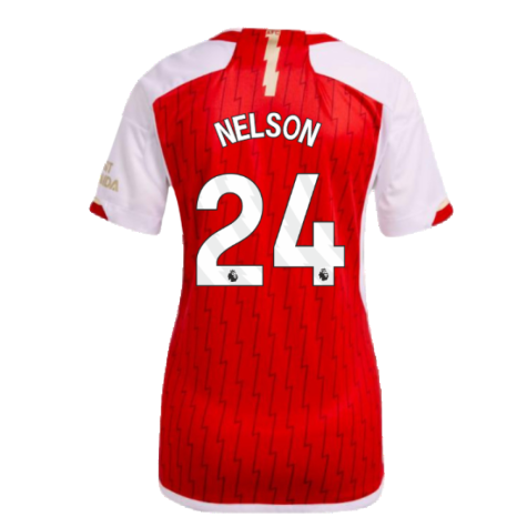 2023-2024 Arsenal Home Shirt (Ladies) (Nelson 24)