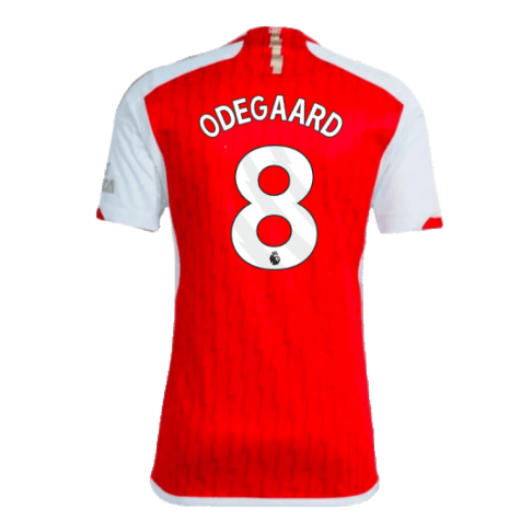 2023-2024 Arsenal Home Shirt (Odegaard 8)