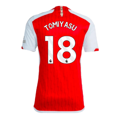 2023-2024 Arsenal Home Shirt (Tomiyasu 18)