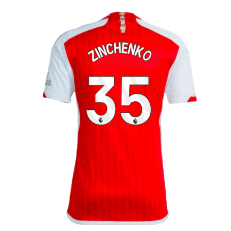 2023-2024 Arsenal Home Shirt (Zinchenko 35)