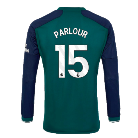 2023-2024 Arsenal Long Sleeve Third Shirt (Parlour 15)