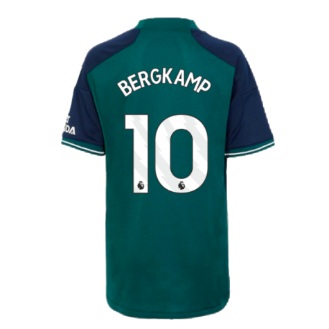 2023-2024 Arsenal Third Shirt (Kids) (Bergkamp 10)