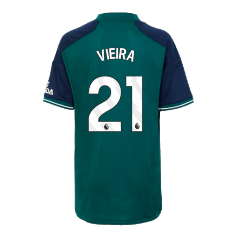 2023-2024 Arsenal Third Shirt (Kids) (Vieira 21)