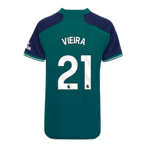 2023-2024 Arsenal Third Shirt (Ladies) (Vieira 21)