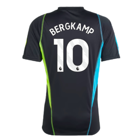 2023-2024 Arsenal Training Jersey (Black) (Bergkamp 10)