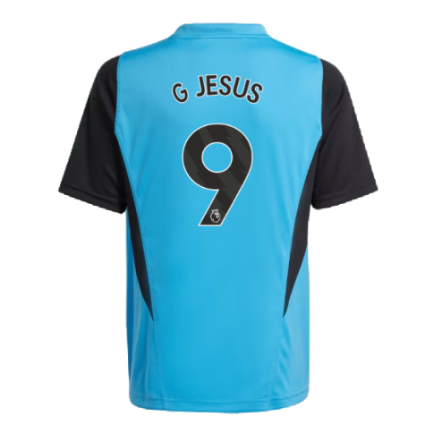 2023-2024 Arsenal Training Jersey (Pulse Blue) - Kids (G Jesus 9)