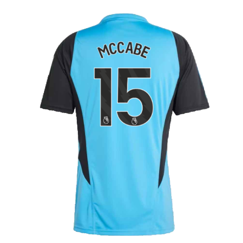 2023-2024 Arsenal Training Jersey (Pulse Blue) (McCabe 15)