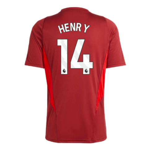 2023-2024 Arsenal Training Jersey (Red) (Henry 14)