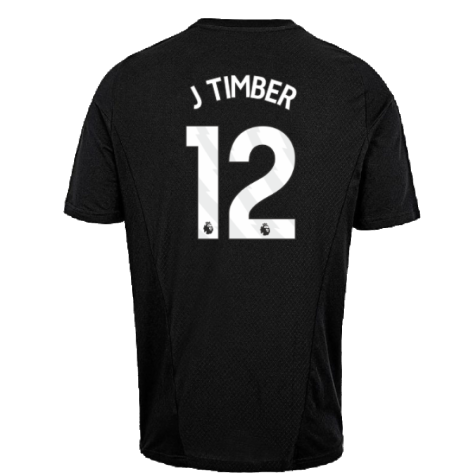 2023-2024 Arsenal Training Tee (Black) (J Timber 12)