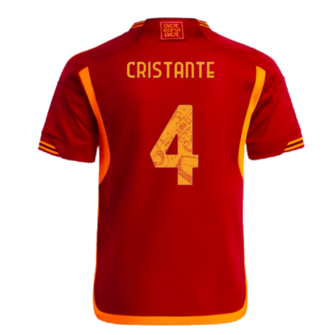 2023-2024 AS Roma Home Mini Kit (CRISTANTE 4)