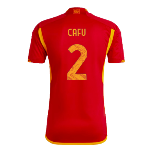 2023-2024 AS Roma Home Shirt (CAFU 2)