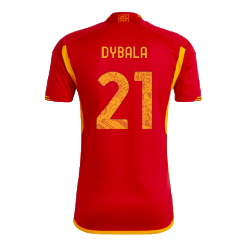 2023-2024 AS Roma Home Shirt (DYBALA 21)