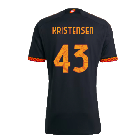 2023-2024 AS Roma Third Shirt (KRISTENSEN 43)