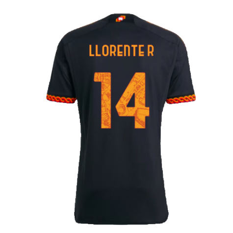 2023-2024 AS Roma Third Shirt (LLORENTE R 14)