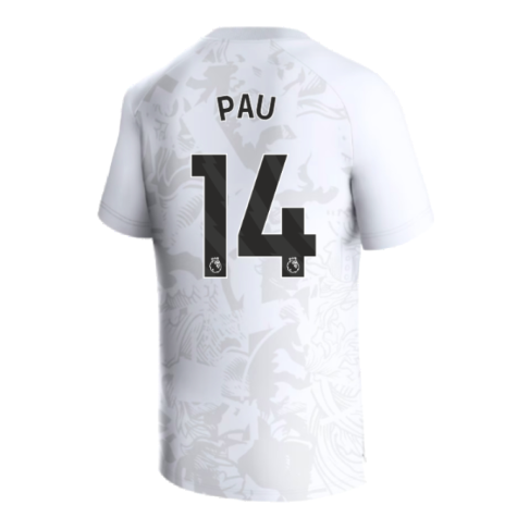 2023-2024 Aston Villa Away Shirt (Kids) (Pau 14)