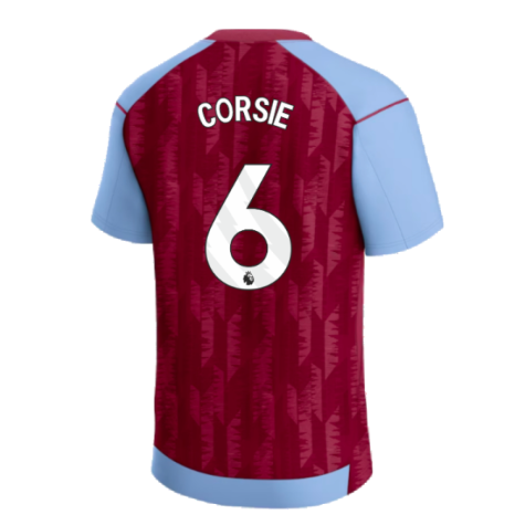 2023-2024 Aston Villa Home Shirt (Kids) (Corsie 6)