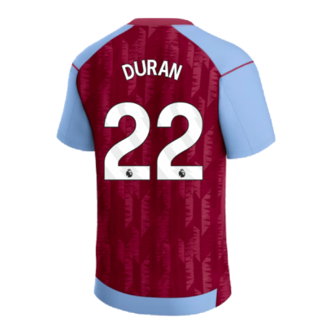 2023-2024 Aston Villa Home Shirt (Kids) (Duran 22)