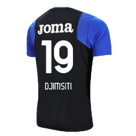 2023-2024 Atalanta Training Shirt (Black) (Djimsiti 19)