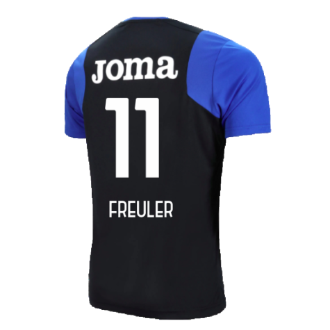 2023-2024 Atalanta Training Shirt (Black) (Freuler 11)