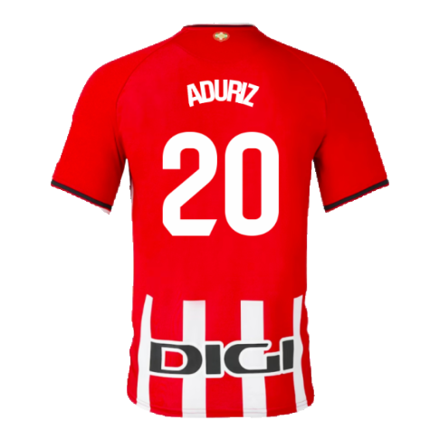 2023-2024 Athletic Bilbao Home Shirt (Aduriz 20)