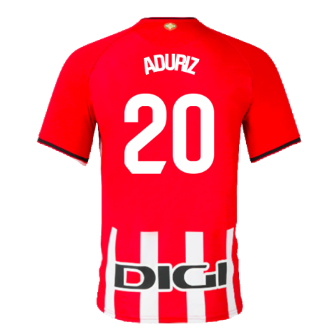 2023-2024 Athletic Bilbao Home Shirt (Kids) (Aduriz 20)