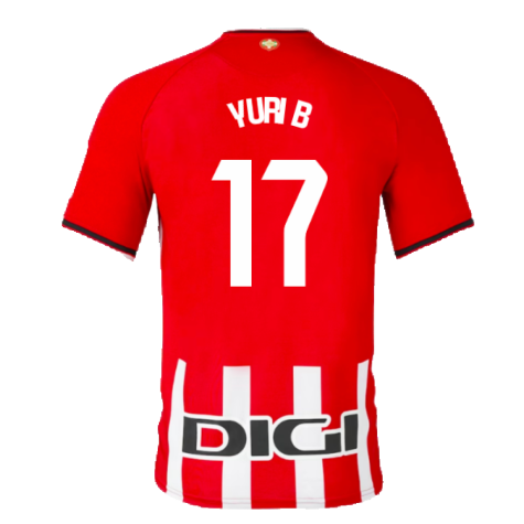 2023-2024 Athletic Bilbao Home Shirt (Yuri B 17)