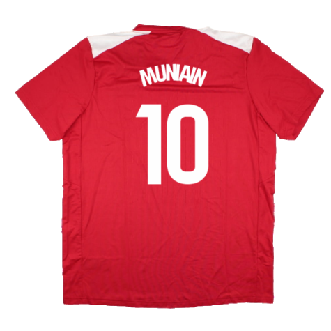 2023-2024 Athletic Bilbao Matchday Home T-Shirt (Red) (Muniain 10)