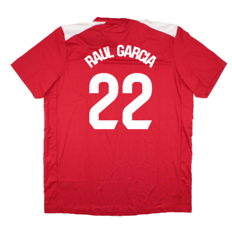 2023-2024 Athletic Bilbao Matchday Home T-Shirt (Red) (Raul Garcia 22)