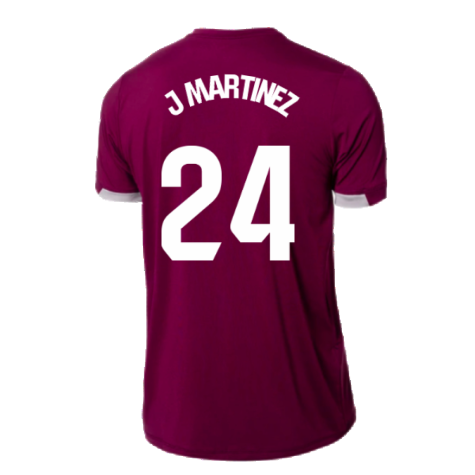 2023-2024 Athletic Bilbao Training Shirt (Magenta) (J Martinez 24)