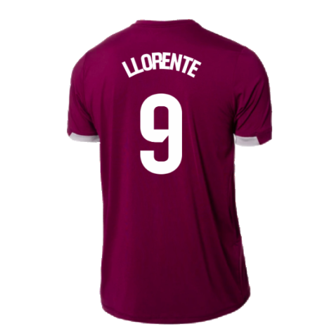 2023-2024 Athletic Bilbao Training Shirt (Magenta) (Llorente 9)