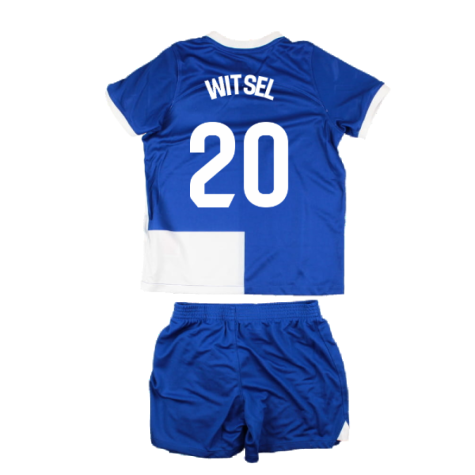 2023-2024 Atletico Madrid Away Little Boys Mini Kit (Witsel 20)