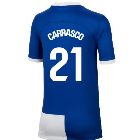 2023-2024 Atletico Madrid Away Shirt (Kids) (Carrasco 21)
